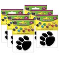 Teacher Created Resources Colorful Paw Prints Mini Accents, 36 Pieces, PK6 TCR5116